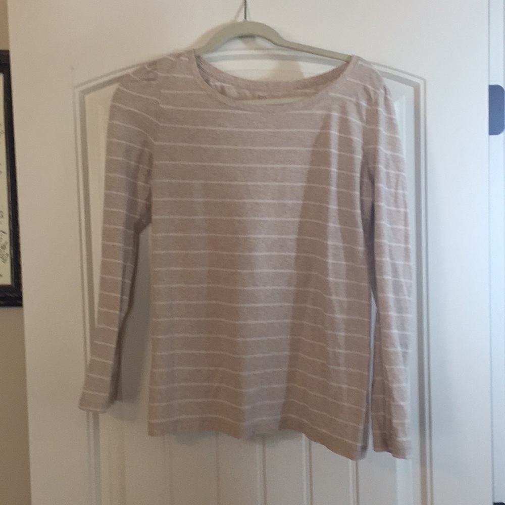 Tan shirt